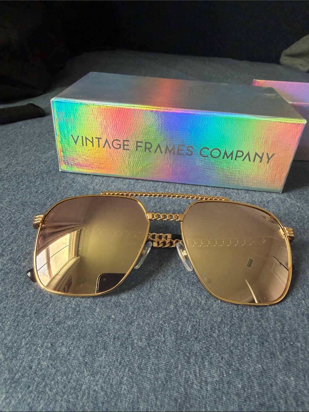 Vintage Frames XL Cuban Link Edition 24KT Gold - Picture 4 of 16